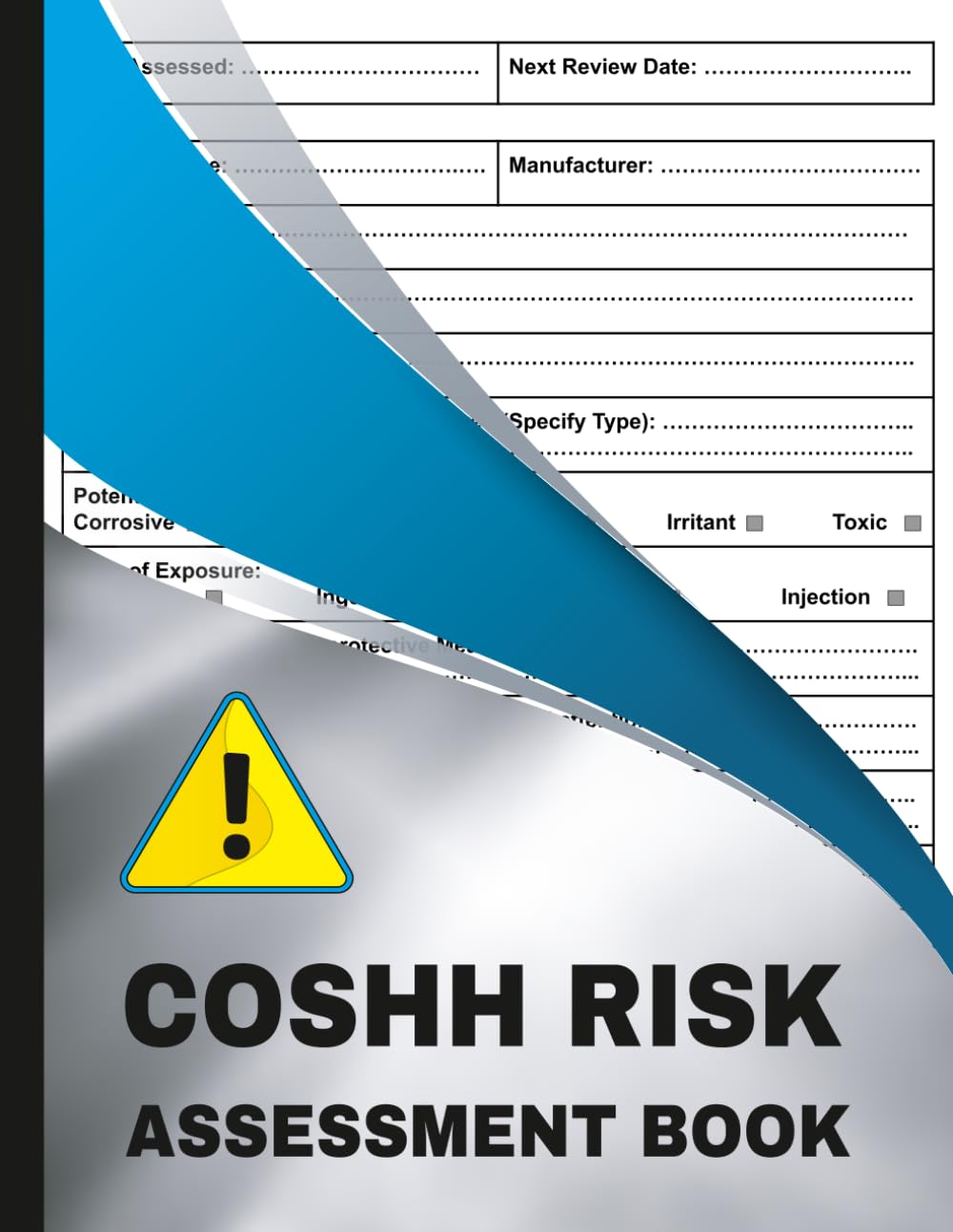 COSHH Risk Assessment Book: A Practical Logbook for Recording Hazardous Substances, Workplace Risks, Protective Measures, and safety procedures in... healthcare, schools, and construction sites. baixar livro de graça
