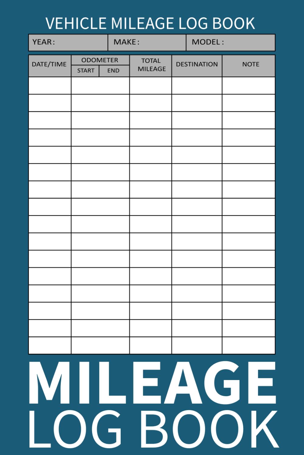 capítulo por capítulo baixar Mileage Log Book: Automobile And Truck Mileage Journal For Business Or Personal Taxes