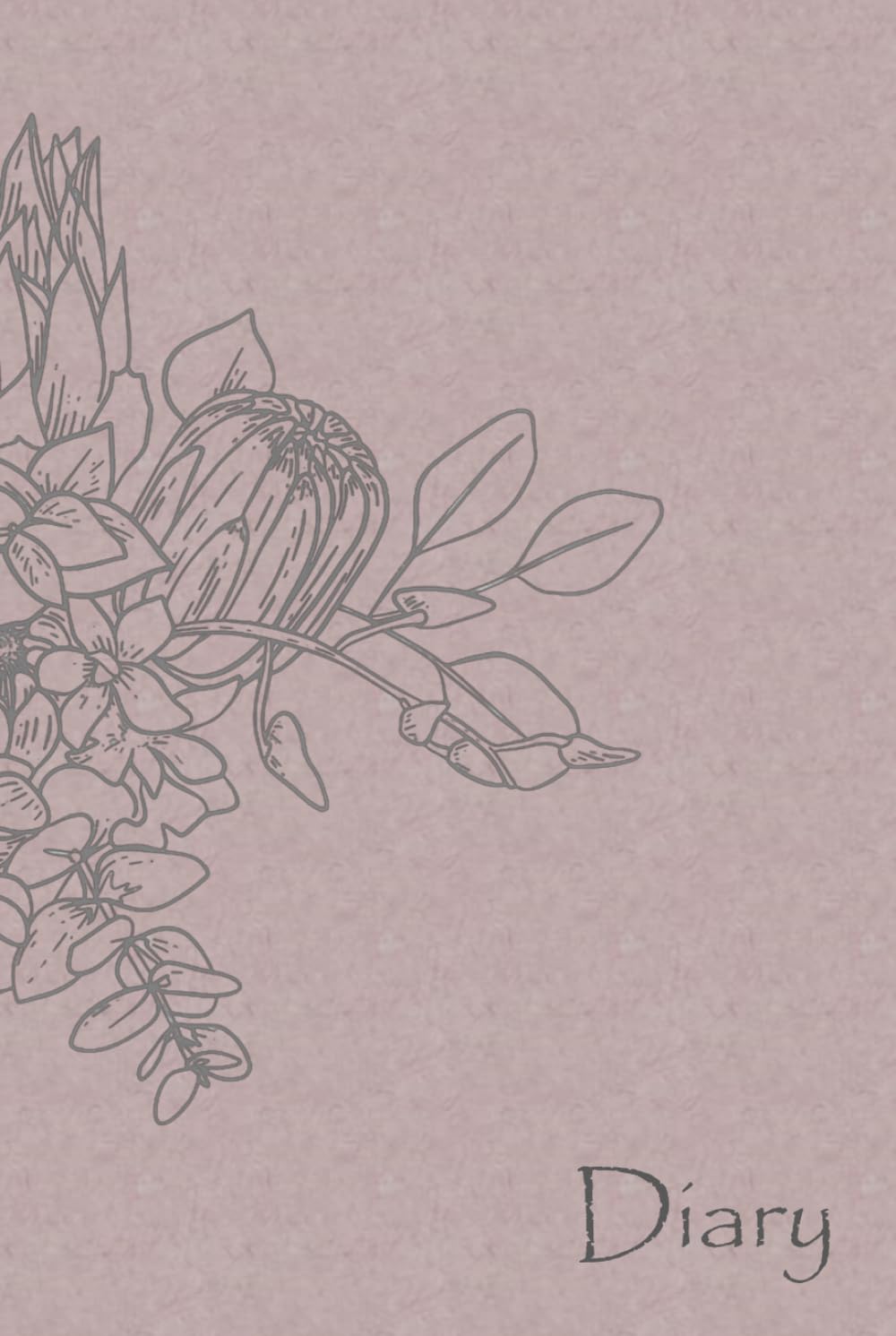 capítulo por capítulo baixar Undated Diary - Protea bouquet: Pastels