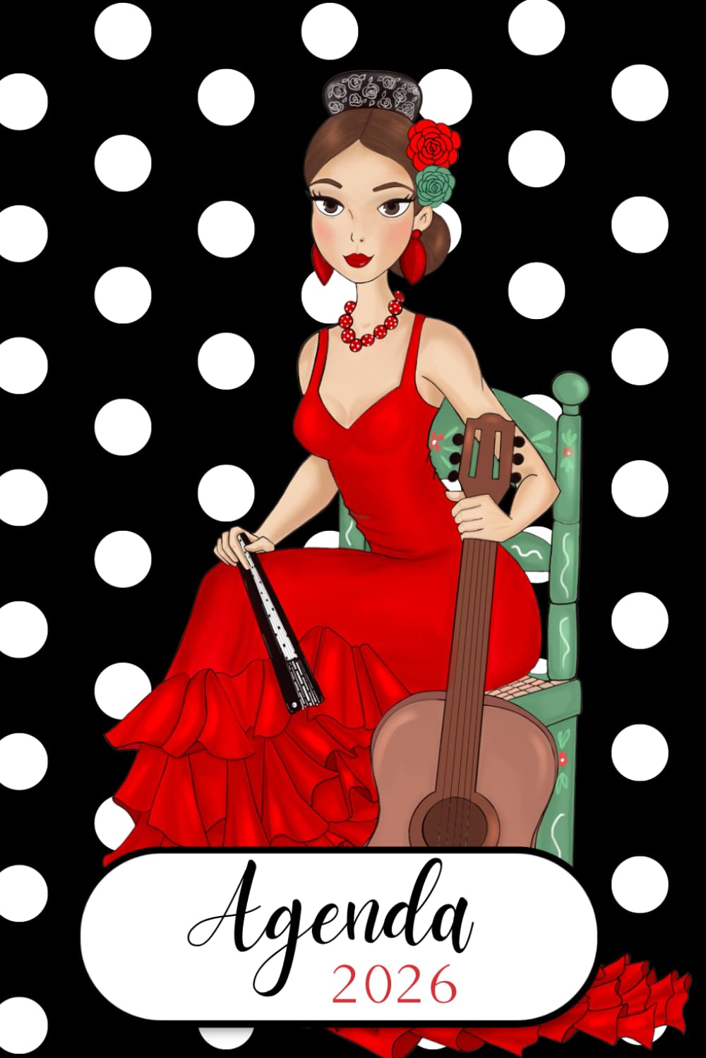 capítulo por capítulo baixar Agenda Flamenca 2026 “Cayetana” – 2 Días por Página: Ilustraciones Flamencas – Eventos Flamencos del Año – Diseño illustrArte (Spanish Edition)