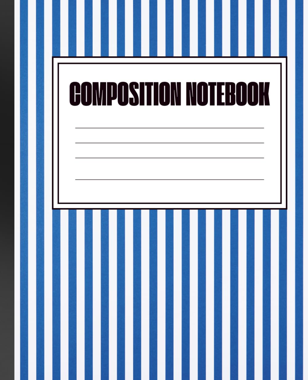 capítulo por capítulo baixar Classic Wide Ruled Composition Notebook: 7.5 x 9.75 Inch Lined Notebook with 100 Sheets for School, Notes, Writing and Everyday Use (Portuguese Edition)