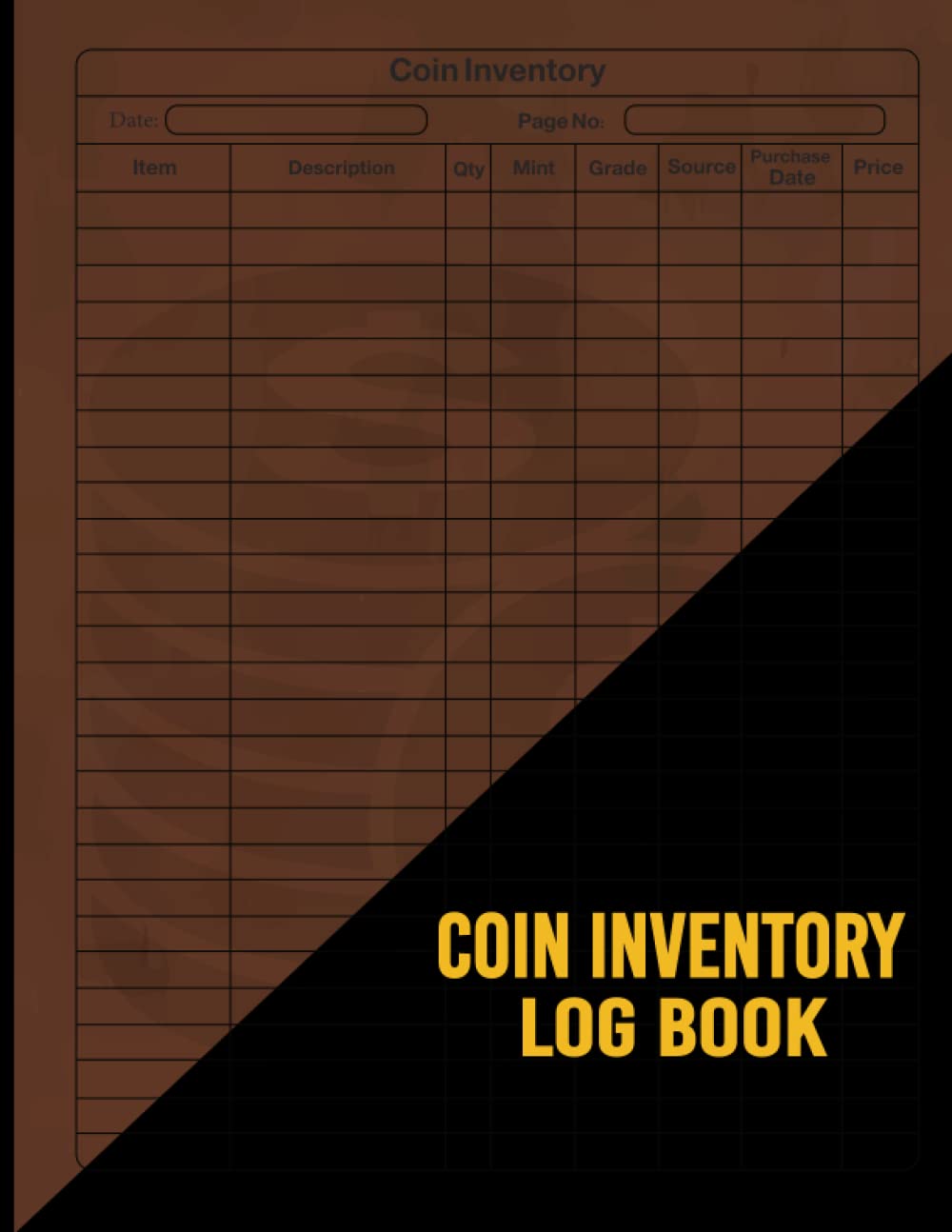 Coin Inventory Log Book: Catalogue and Organize Coins / Cataloging Collections,Catalog Your Coin / Track of Coins / Coins Record Inventory / Collectors Log Book for Cataloging baixar o livro de graça
