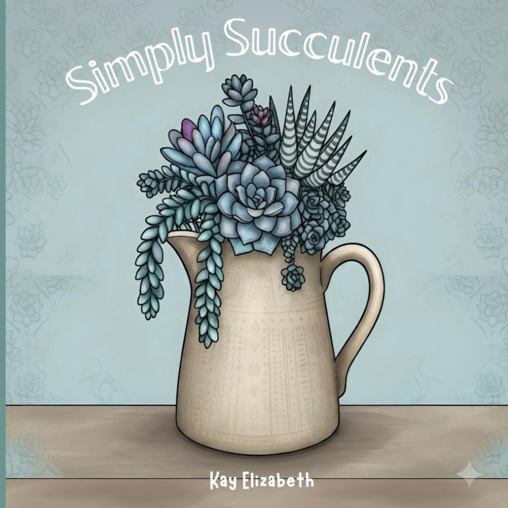capítulo por capítulo baixar Simply Succulents: Bold & Easy Coloring Book for Adults: Cozy Plant Designs for Relaxation, Stress Relief & Creative Fun