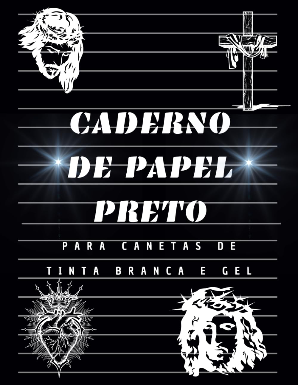 capítulo por capítulo baixar CADERNO DE PAPEL PRETO: PARA CANETAS DE TINTA BRANCA E GEL (Portuguese Edition)