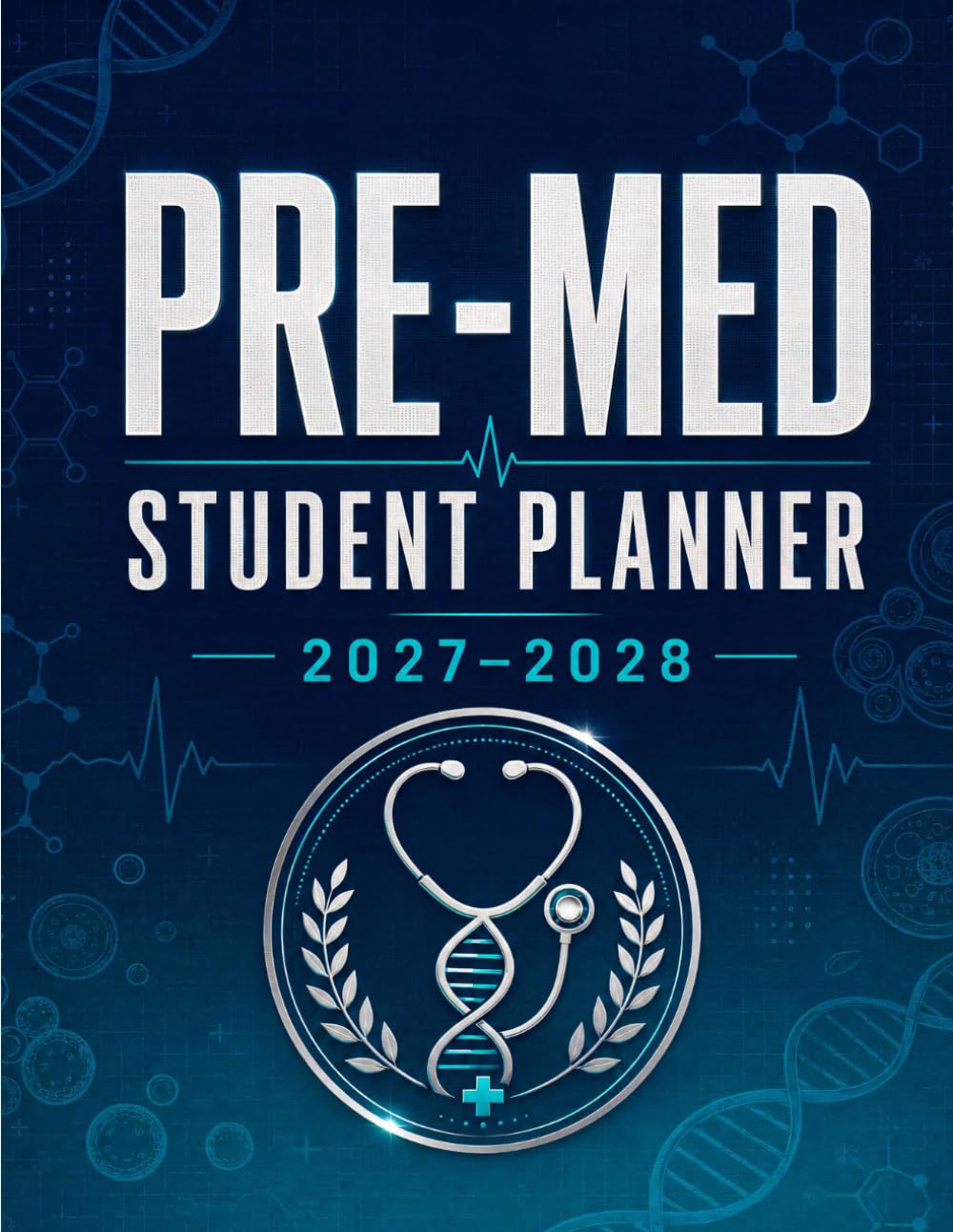 capítulo por capítulo baixar Pre-Med Student Planner 2027–2028: Stay Organized for Coursework, MCAT Preparation, Clinical Hours, Research, and Medical School Application Planning