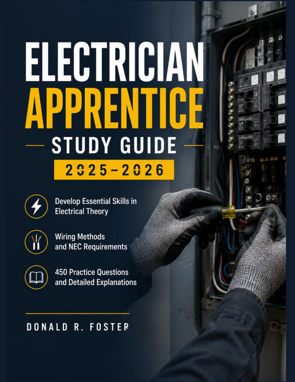 ELECTRICIAN APPRENTICE STUDY GUIDE 2025–2026: Develop Essential Skills in Electrical Theory, Wiring Methods, NEC Requirements, 450 Practice Questions, and Detailed Explanations baixar livro de graça