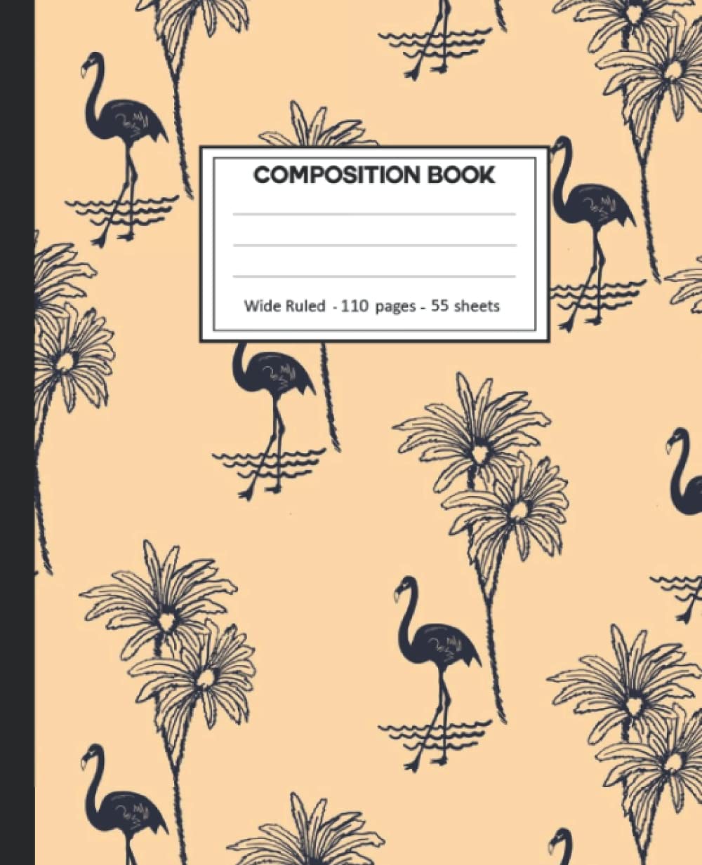 Composition Notebook: Flamingo Wide Ruled Paper Notebook Journal size 7.25 x 9.25” for student baixar livro de graça