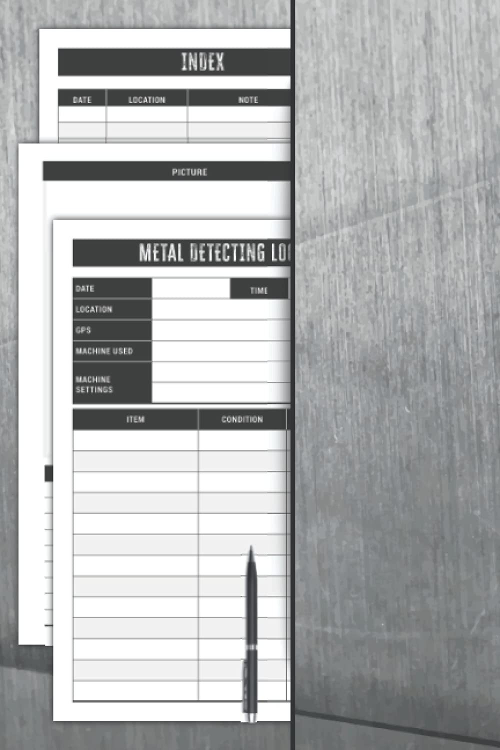 capítulo por capítulo baixar Metal Detecting Log Book | Metal Detectors Journal and Record Book to Keep Track of Their Finds: Record Date, Location, Machine Used/Settings, Items... and Notes | Great Metal Detectorist Gift