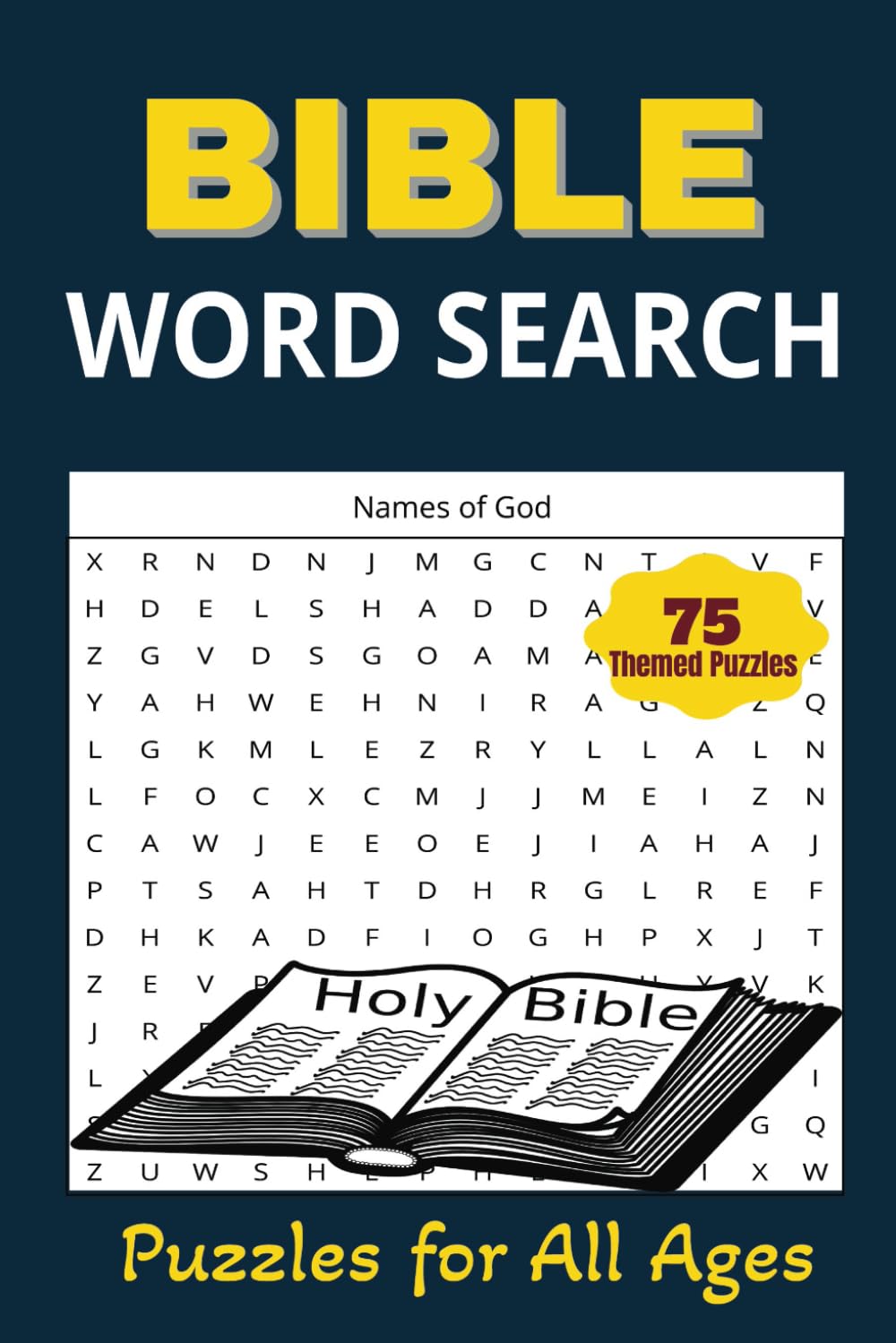 ler totalmente Bible Word Search Puzzle: 75 Bible Word Search Puzzles – Fun & Engaging Brain Teasers for All Ages, Featuring Biblical Stories, Teachings, and... Perfect Gift for Faith and Puzzle Lovers!