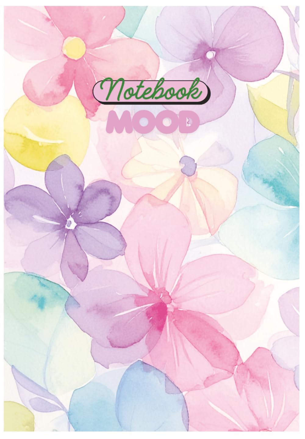 ler totalmente Notebook Mood: Lined Notebook: Pastel Floral Journal for Notes, Lists and Everyday Writing