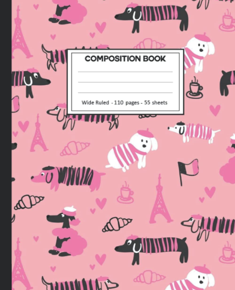 capítulo por capítulo baixar Composition Notebook: Dachshunds College Ruled: 110+ Lined Pages Writing Journal.