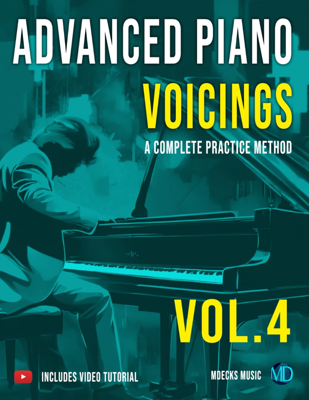 capítulo por capítulo baixar Advanced Piano Voicings Vol.4: A Complete Practice Method