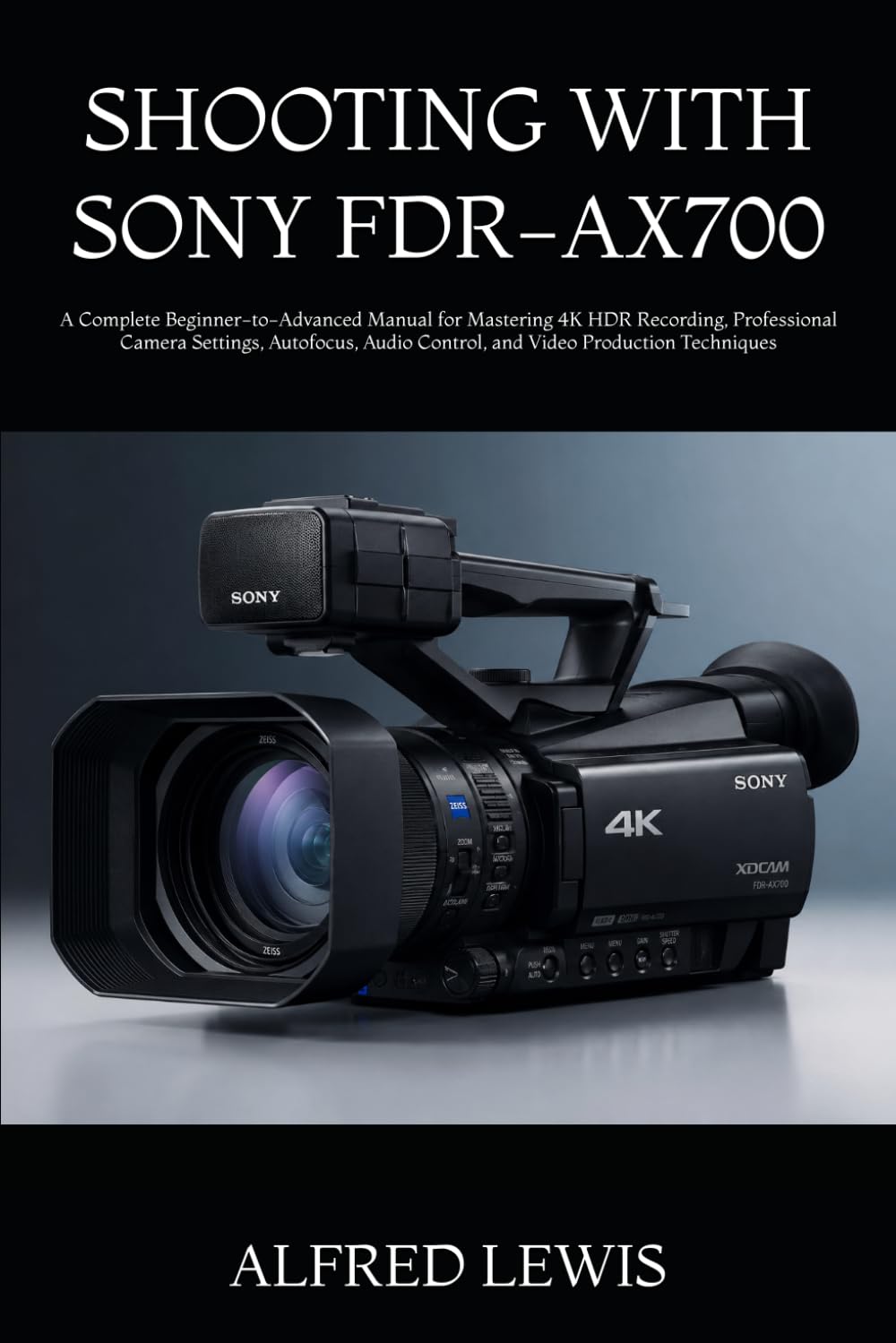 Shooting with Sony Fdr-Ax700: A Complete Beginner-to-Advanced Manual for Mastering 4K HDR Recording, Professional Camera Settings, Autofocus, Audio Control, and Video Production Techniques baixar o livro de graça