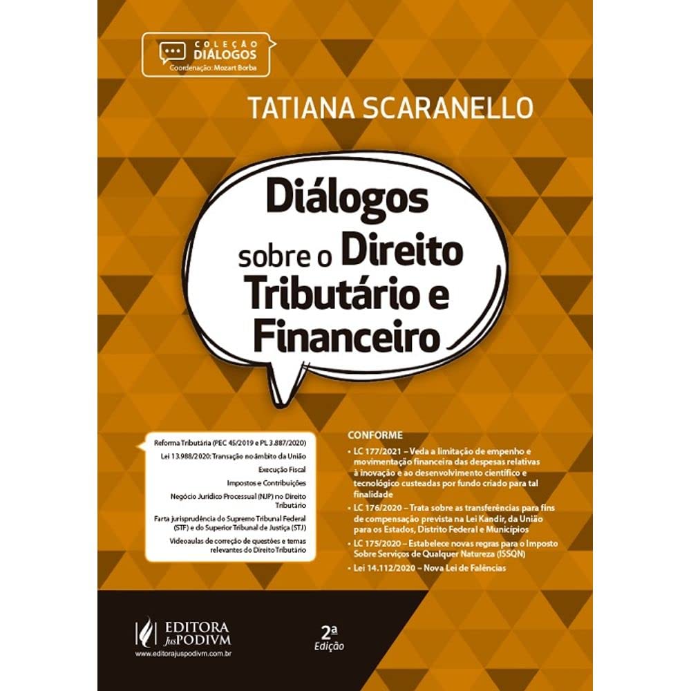 ler totalmente Diálogos Sobre o Direito Tributário e Financeiro