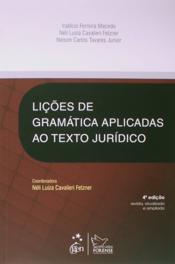Lições de Gramática Aplicadas ao Texto Jurídico baixar o livro de graça