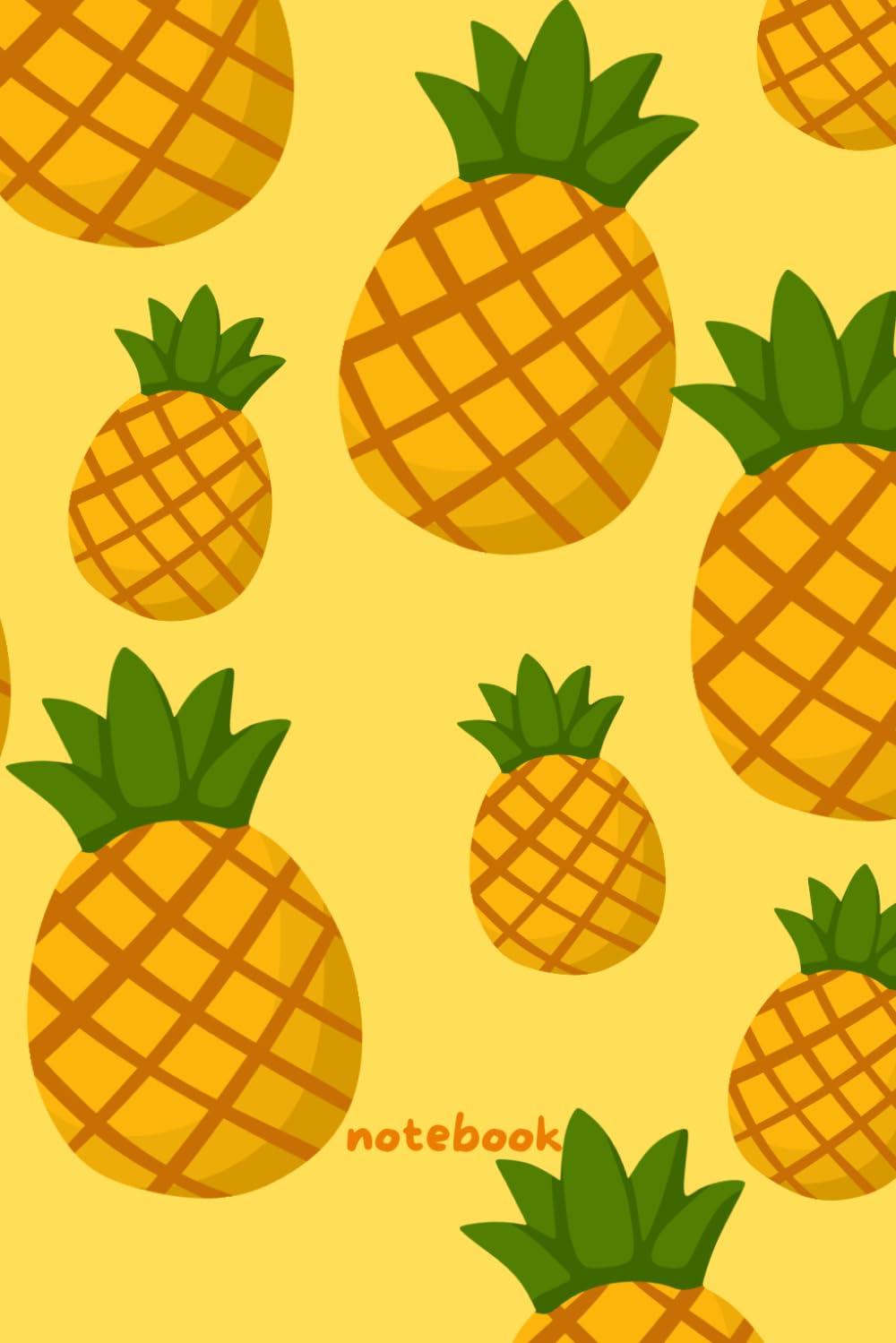 ler totalmente Cute Pineapple Notebook: Lined Pages for School, Journaling, Notes, Planning and Everyday Writing
