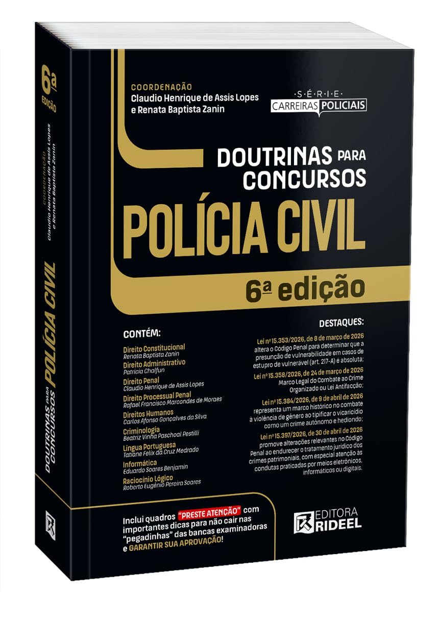 ler totalmente Doutrinas para Concursos Polícia Civil