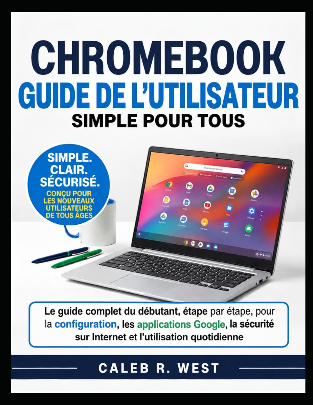 CHROMEBOOK Guide de l'utilisateur: Le guide complet du débutant, étape par étape, pour la configuration, les applications Google, la sécurité sur Internet et l'utilisation quotidienne baixar o livro de graça