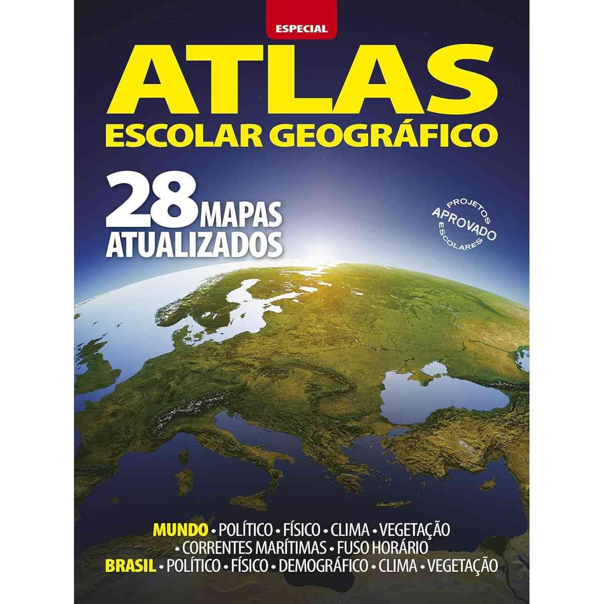 Atlas escolar geográfico - Especial - 28 mapas atualizados baixar o livro de graça