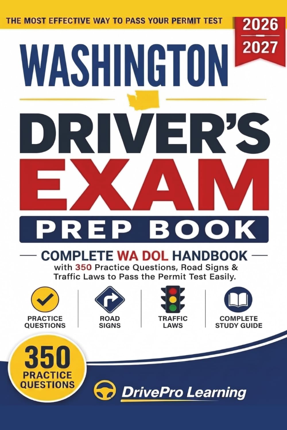 capítulo por capítulo baixar Washington Driver’s Exam Prep Book: Complete WA DOL Handbook with Road Signs, Traffic Laws, & Study Tips to Pass the Permit Test Easily (Gray Edition)