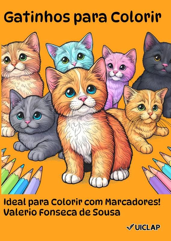 GATINHOS PARA COLORIR