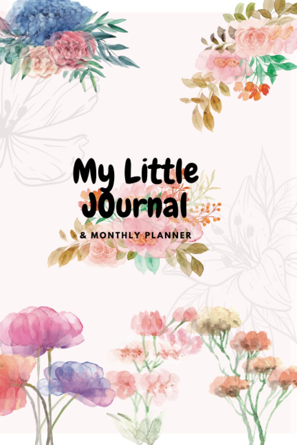 ler totalmente My little journal: daily or monthly diary and planner