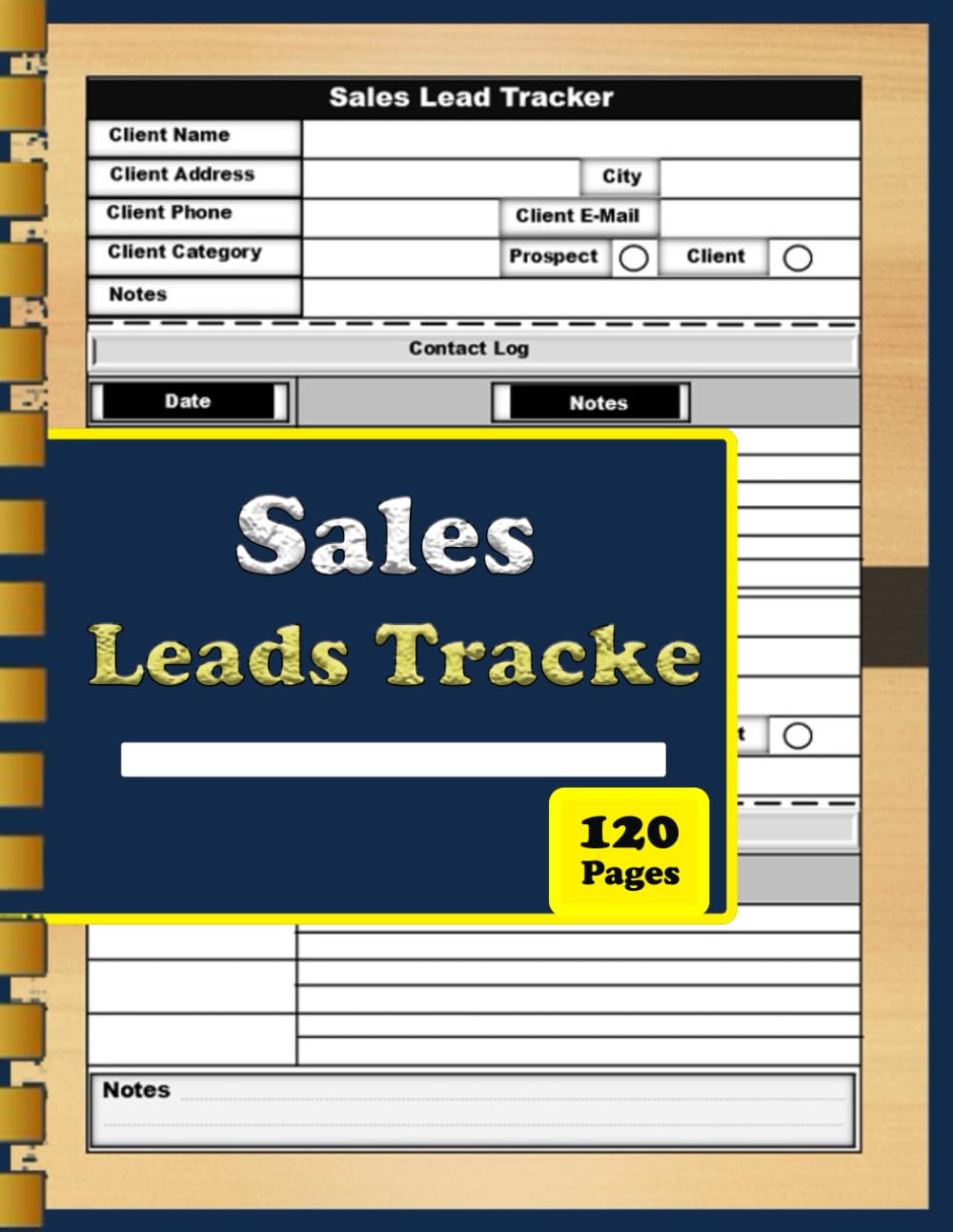 Sales Leads Tracker: Professional Client & Prospect Follow-Up Journal for Entrepreneurs/ Gift For Small Business & Sales Teams. baixar livro de graça