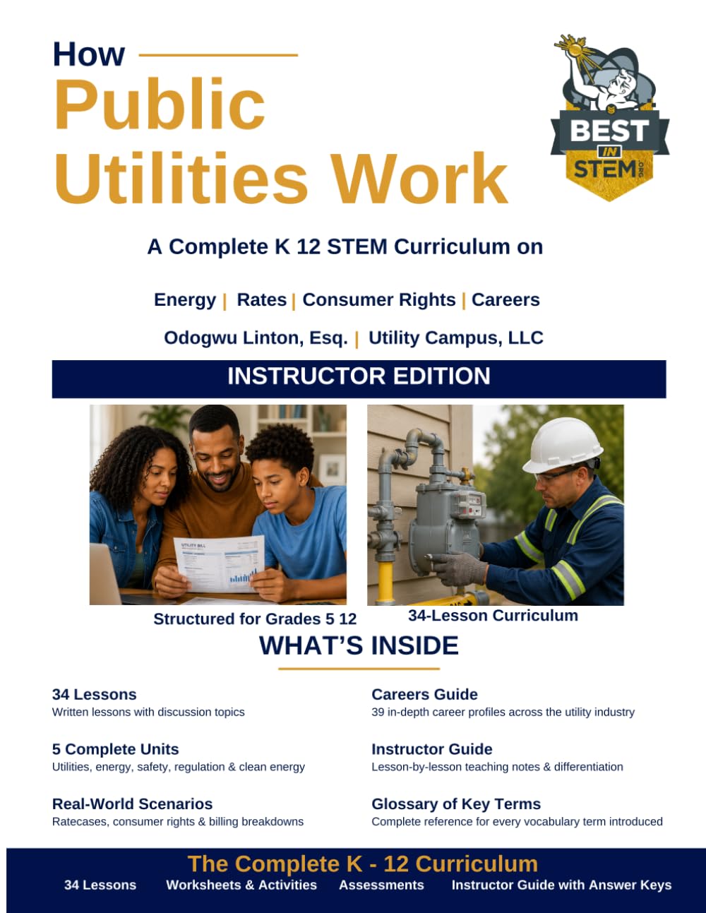 capítulo por capítulo baixar How Public Utilities Work: A Complete K-12 STEM Curriculum on Energy, Rates, Consumer Rights & Careers