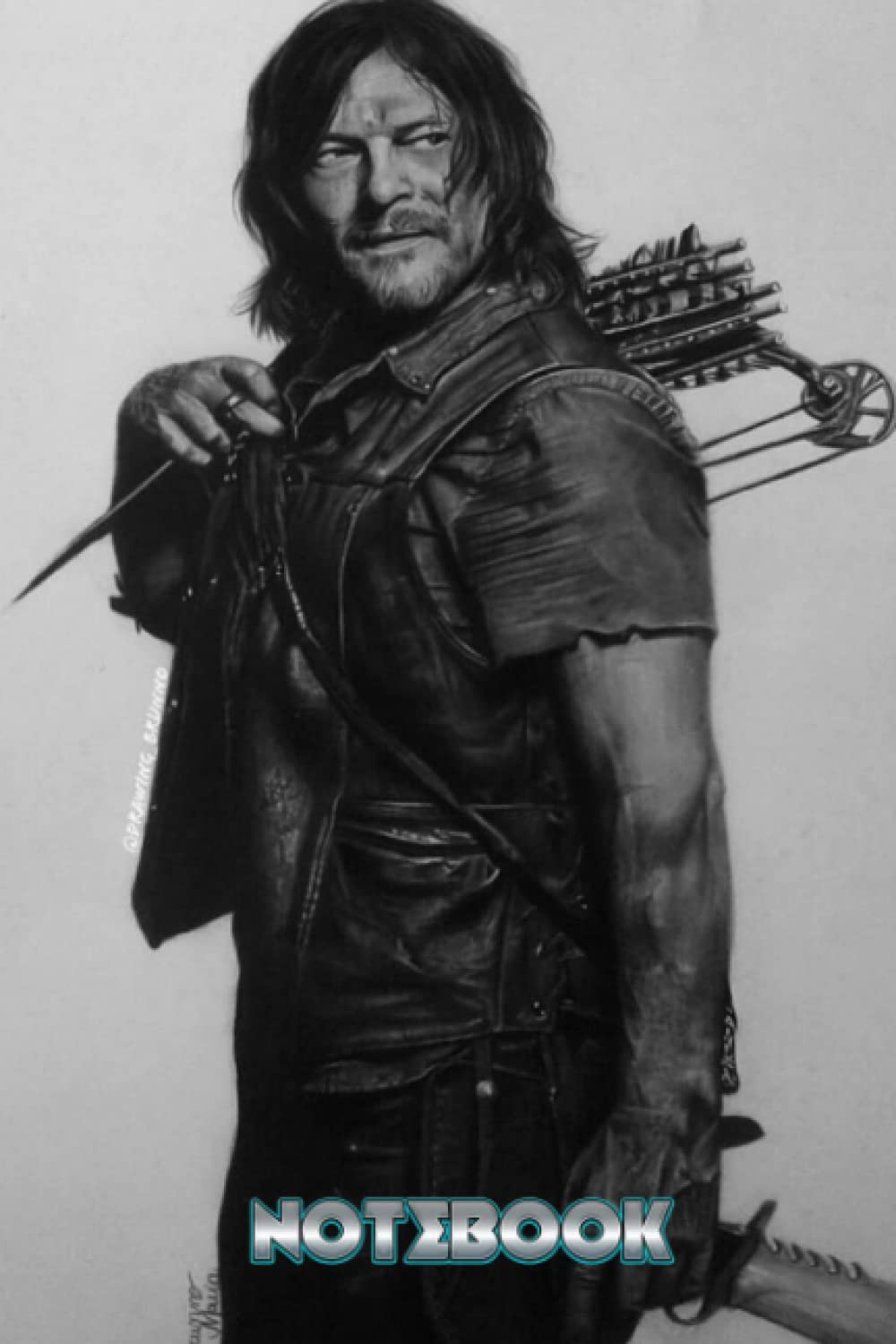 ler totalmente Notebook: Norman Reedus Notebook for Writing, Thankgiving Notebook Diary, Perfect Present for Fan or Friend #323
