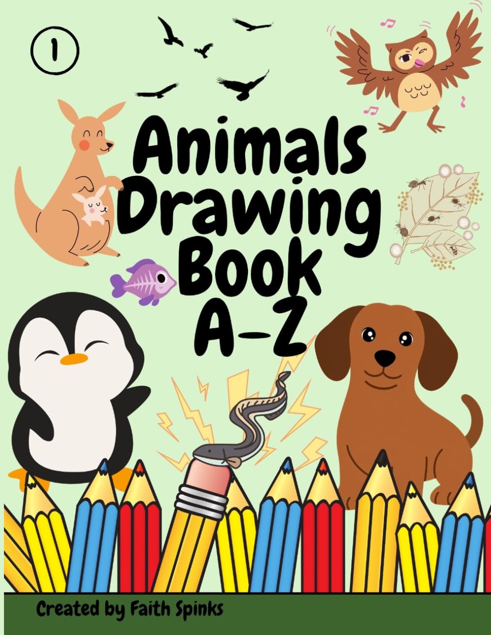 ler totalmente Animals Drawing Book A-Z: 1