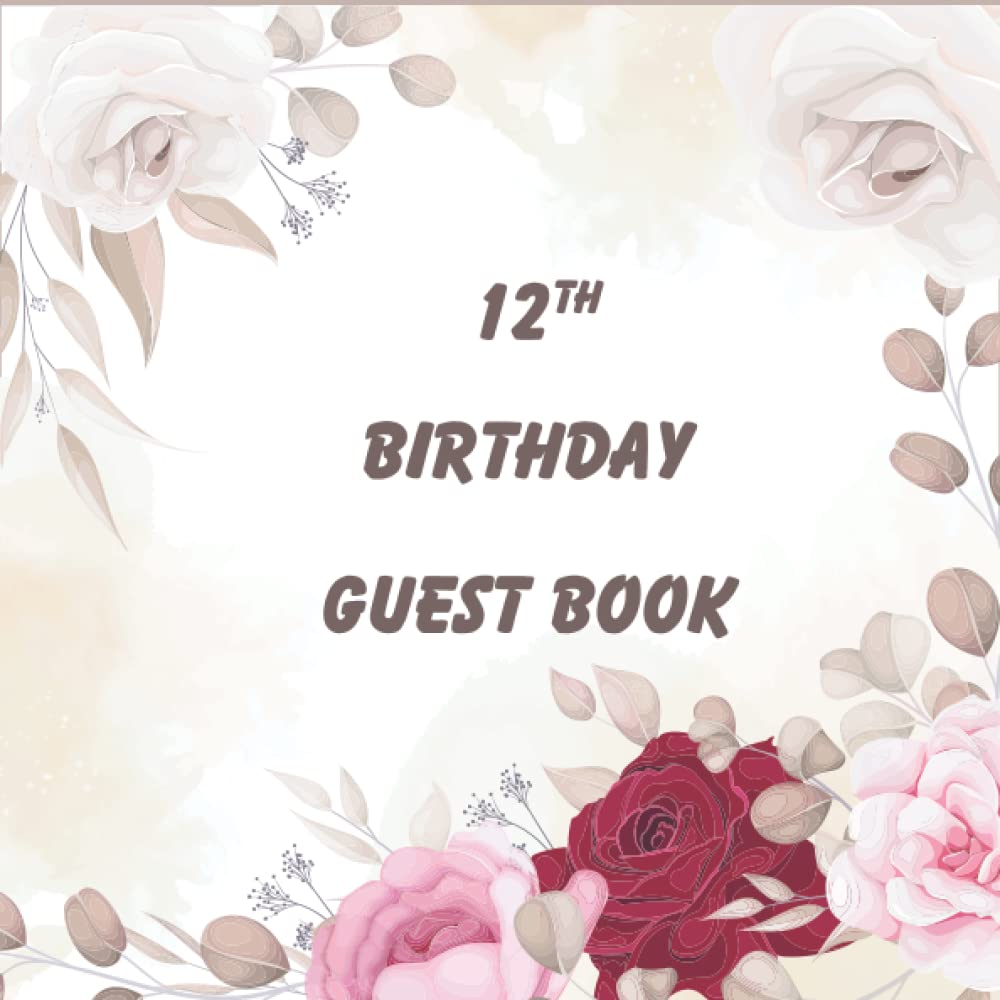 capítulo por capítulo baixar 12th Birthday Guest Book: 12th Birthday Party Celebration Keepsake for Visitors and Friends to Write in Messages and Wishes. Perfect Gift for Men and Women