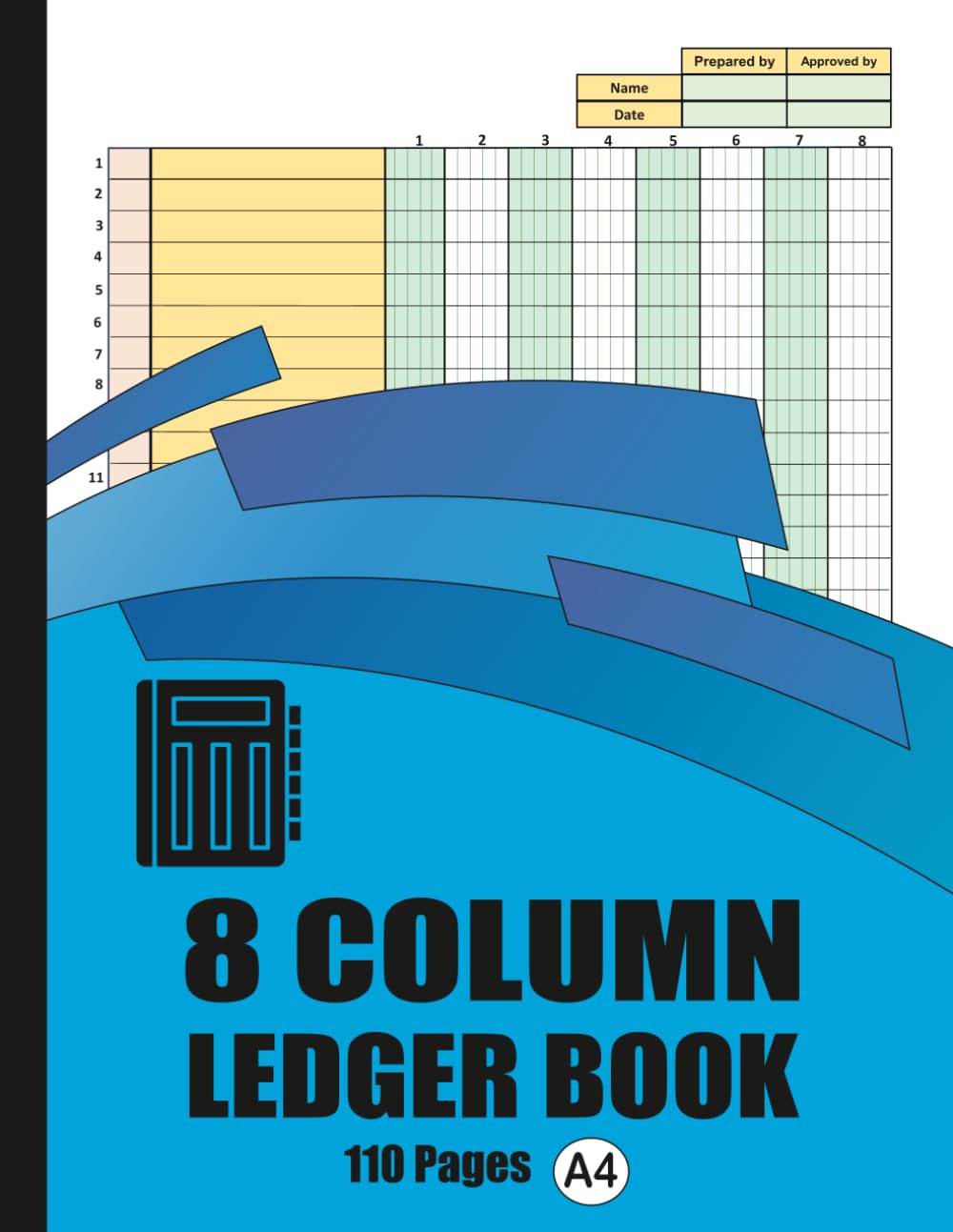 8 Column Ledger Book: Colorful Multi Column Ledger for Accurate Accounting Records & Personal Finance baixar livro de graça