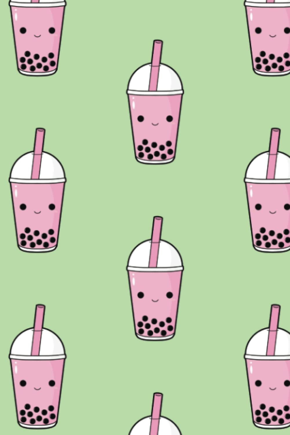 capítulo por capítulo baixar Pink and Green Cute Kawaii Boba Notebook | Milk Tea Bubble Composition Notebook College Ruled: Aesthetic Bubble Tea Journal