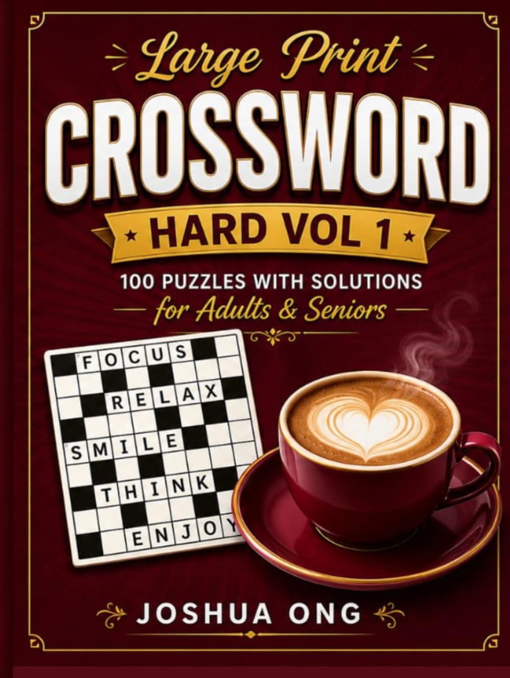 Large Print Hard Crossword Vol 1: 100 Challenging Puzzles in Extra-Large Font for Master Solvers and Brain Fitness (Large Print Hard Puzzle Books for Adults and Seniors) baixar livro de graça