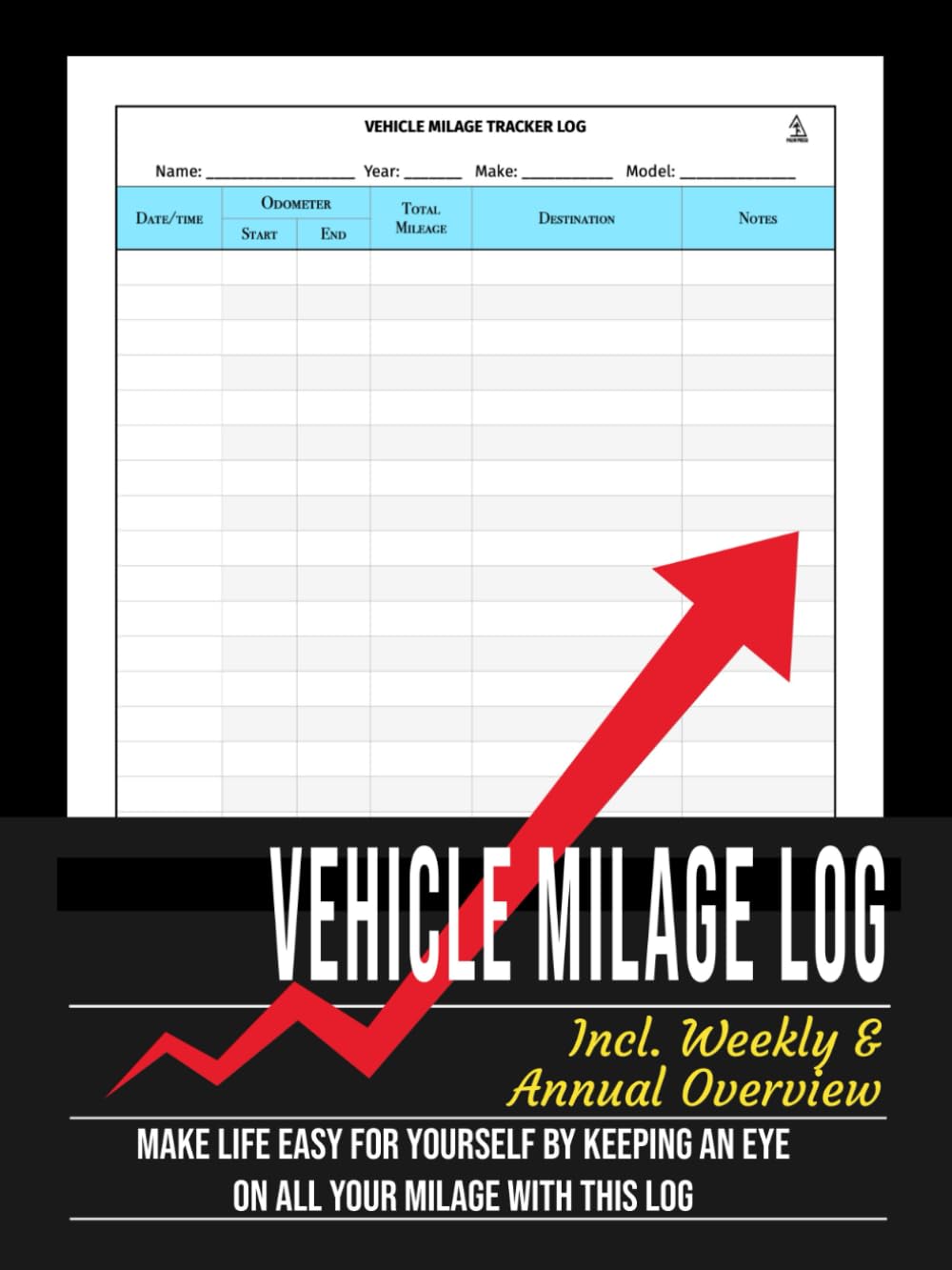 capítulo por capítulo baixar Vehicle Mileage Log: Simple Vehicle Milage Tracker, incl. Weekly & Annual Overview and checklist to easily record daily milage for work or private,... of your weekly, monthly and annual usage.