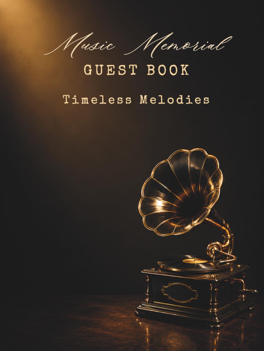 capítulo por capítulo baixar MUSIC MEMORIAL GUEST BOOK: Timeless Melodies: Memorial Guest Book for a Music Lover or Vintage Record Collector, Funeral Service and Celebration of Life