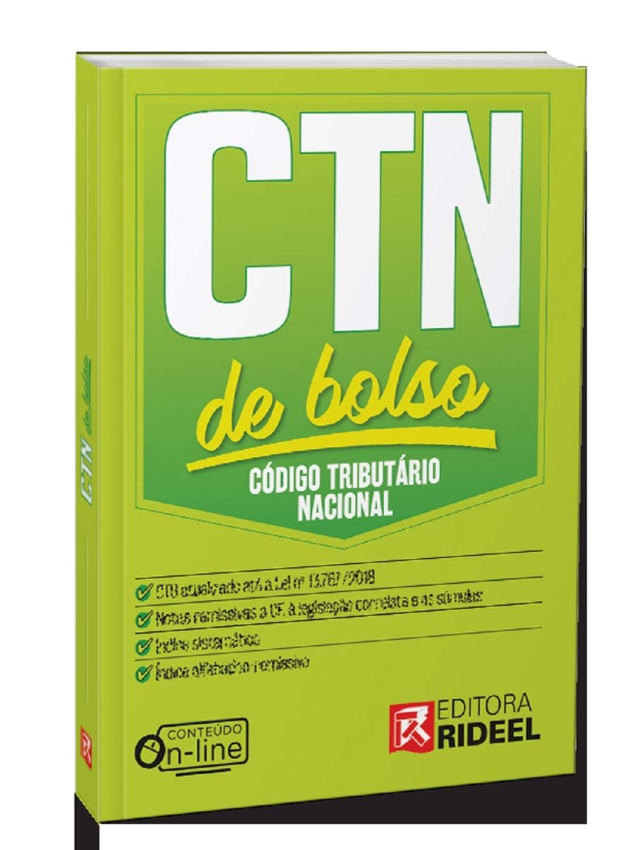 Código Tributário Nacional De Bolso