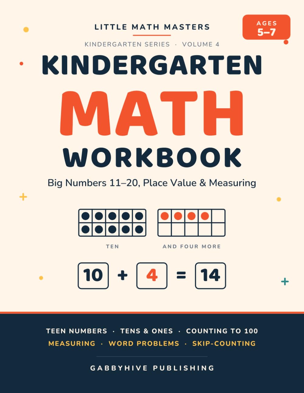 Kindergarten Math Workbook: Teen Numbers, Place Value, Measuring and Word Problems: 99 Daily Worksheets for Ages 5-7 (Little Math Master - Math Workbook for Kindergarten) baixar o livro de graça