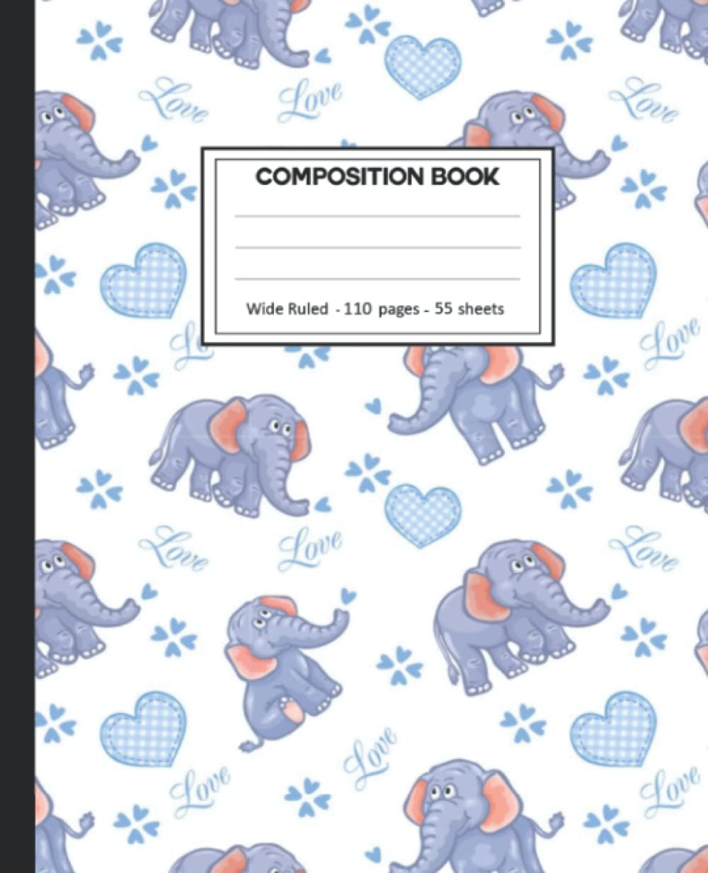 capítulo por capítulo baixar Composition Notebook: College Ruled: 110+ Lined Pages Writing Journal: Elephant on White.