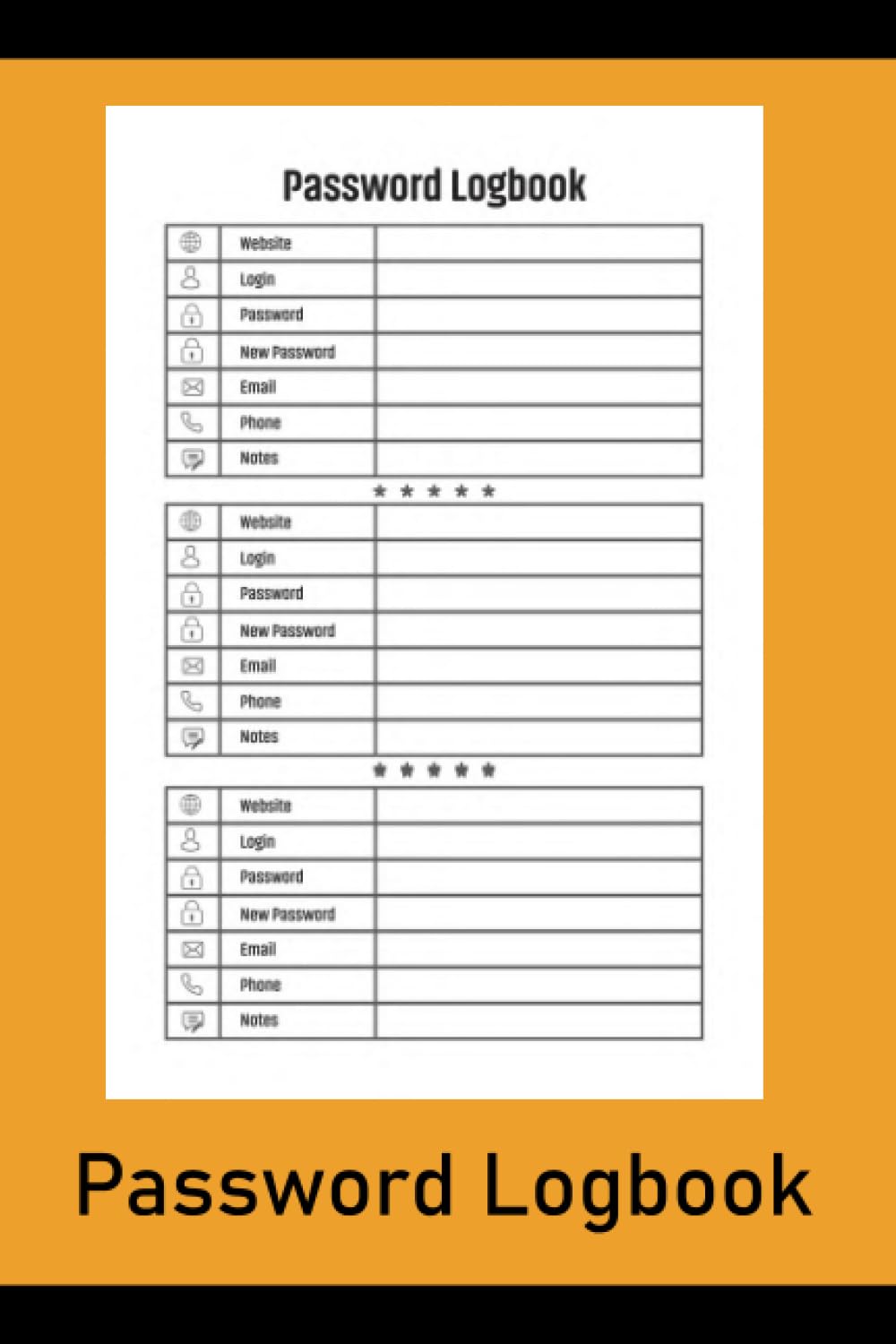ler totalmente PassVault: Your Personal Password Organizer | Compact Size | Usernames and Passwords Tracker | Quick Access Logbook