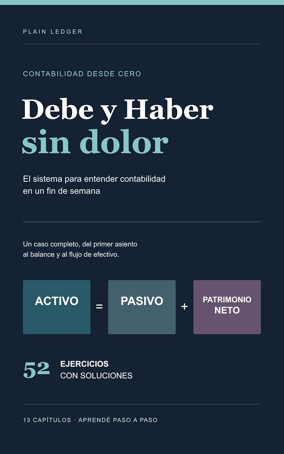 ler totalmente Debe y Haber sin dolor: El sistema para entender contabilidad en un fin de semana (Spanish Edition)