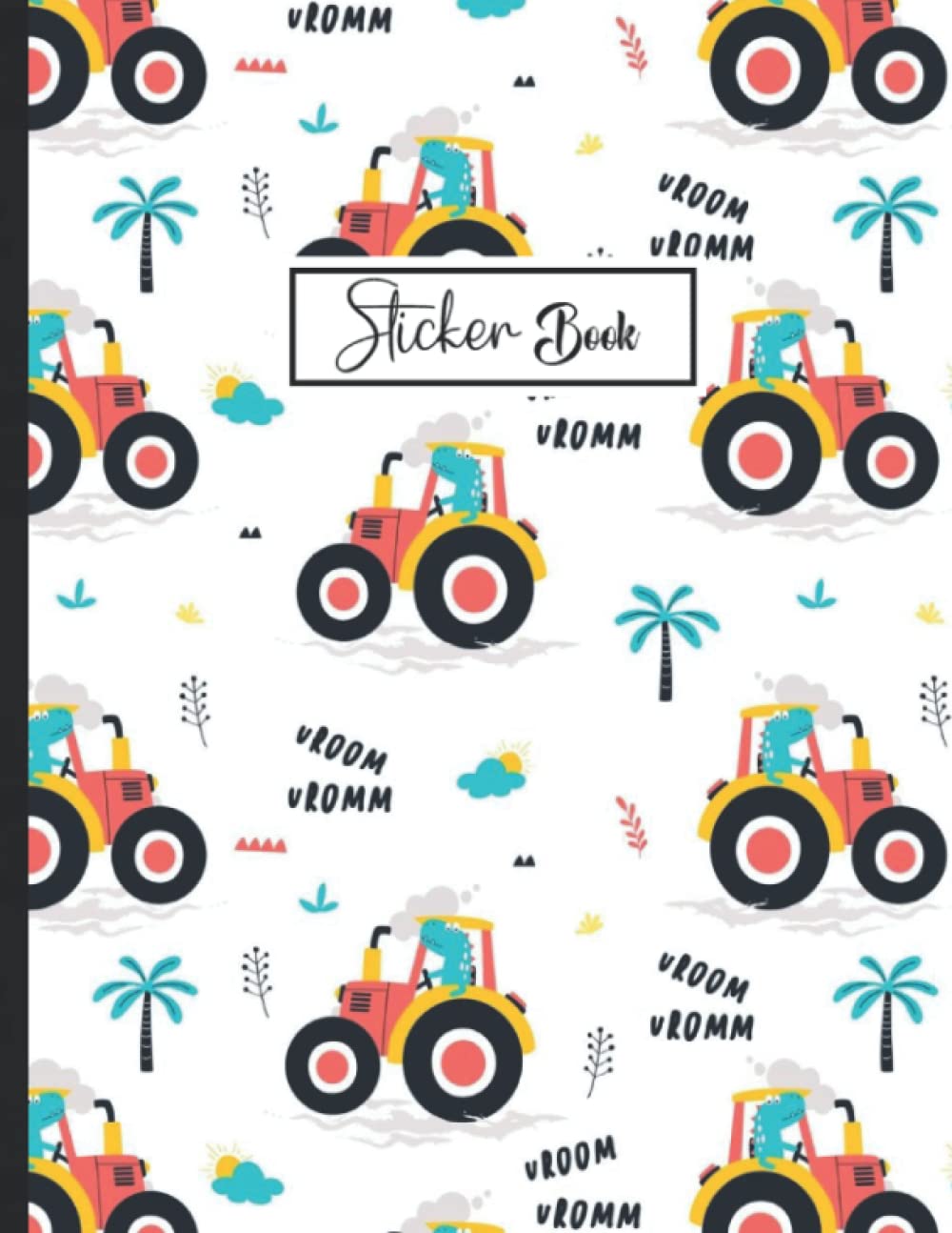 Sticker Book: Blank Sticker Collection Book for Girls with Monster Truck. baixar livro de graça