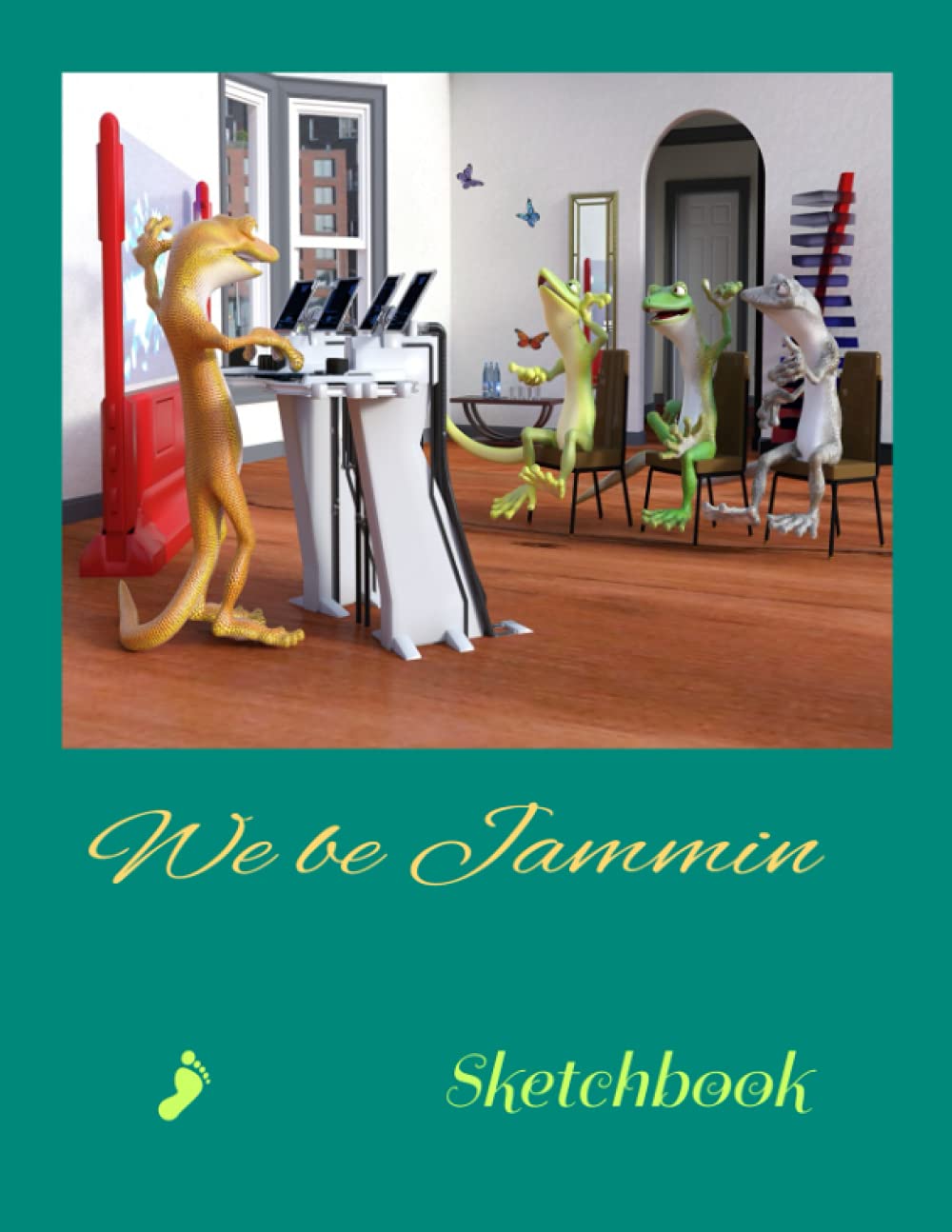 capítulo por capítulo baixar We be Jammin Sketchbook: Jam session start your own band.: For your gecko frog reptile amphibian musician jam session reggae band practice enjoyment.