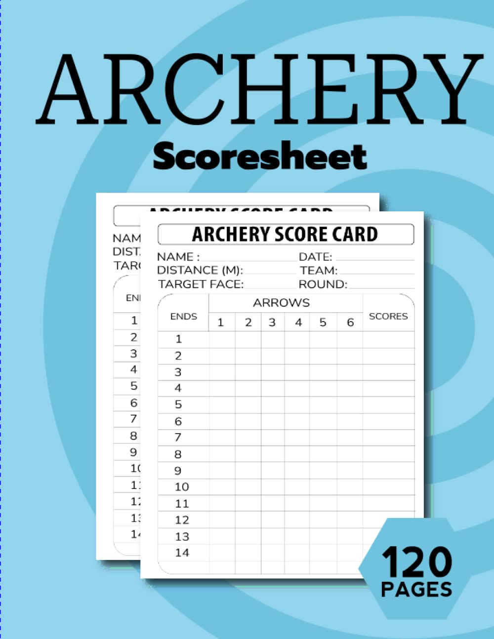 ler totalmente Archery Score Sheets: Comprehensive Score Cards for Competitions, Tournaments, and Progress Tracking - The Archery Score Book: Score Pads for... and Players, Score Book Gift For Archerers