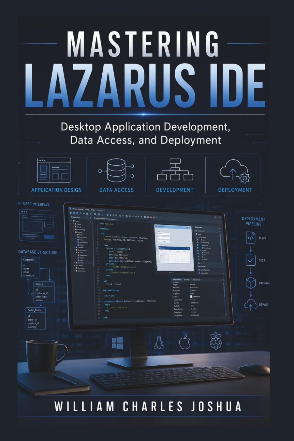 capítulo por capítulo baixar Mastering Lazarus IDE: Desktop Application Development, Data Access, and Deployment