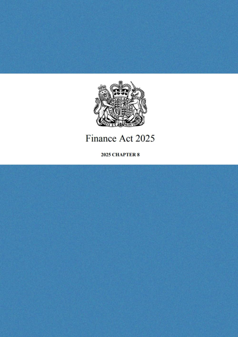 capítulo por capítulo baixar Finance Act 2025