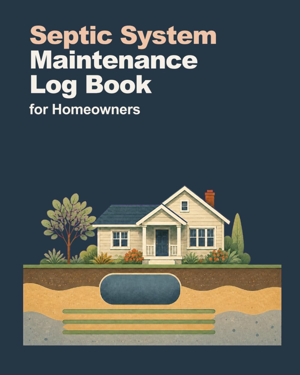 Septic System Maintenance Log Book for Homeowners