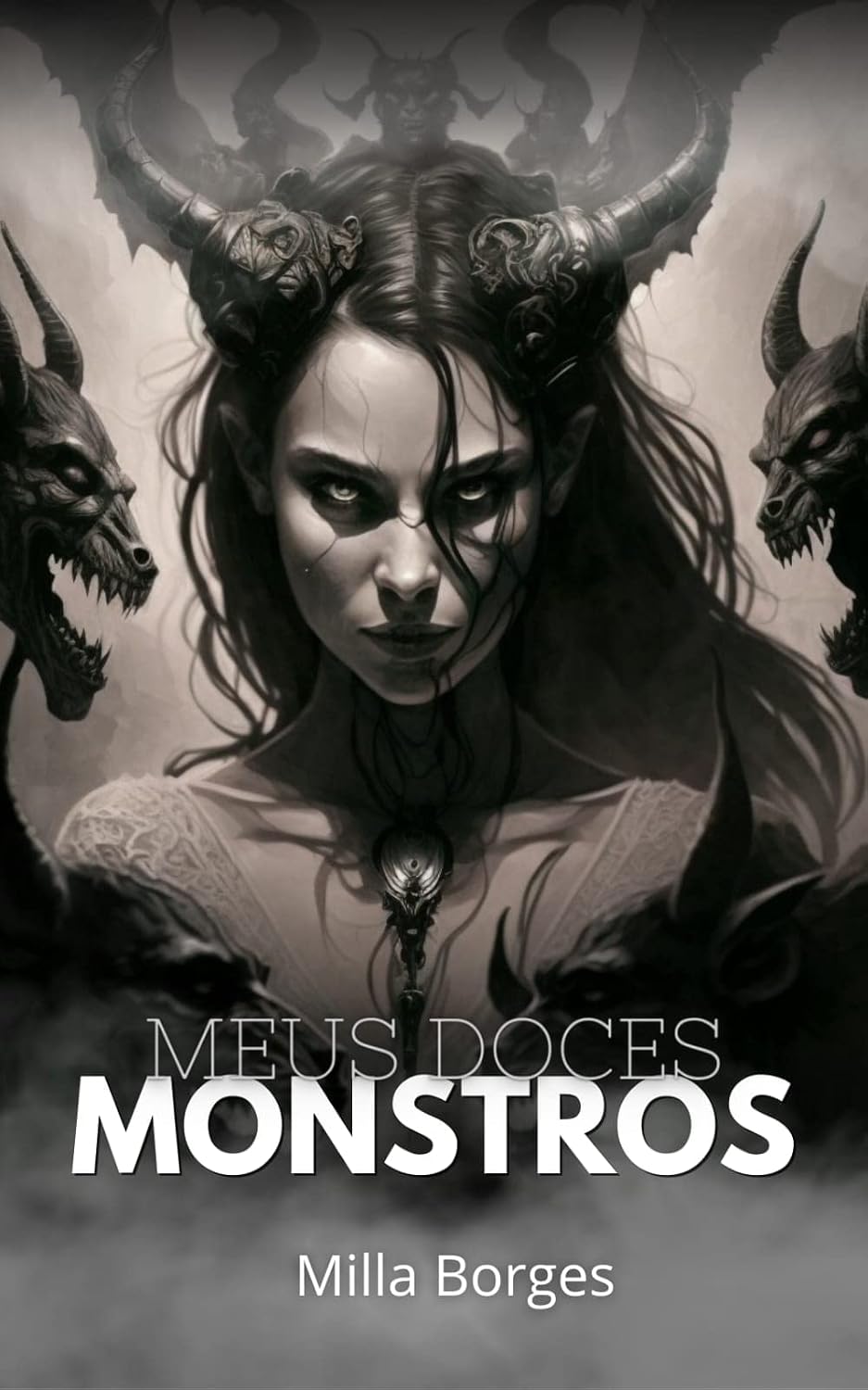 ler totalmente Meus Doces Monstros: Harém Reverso Com Monstros (Monstros e Eu Livro 1)