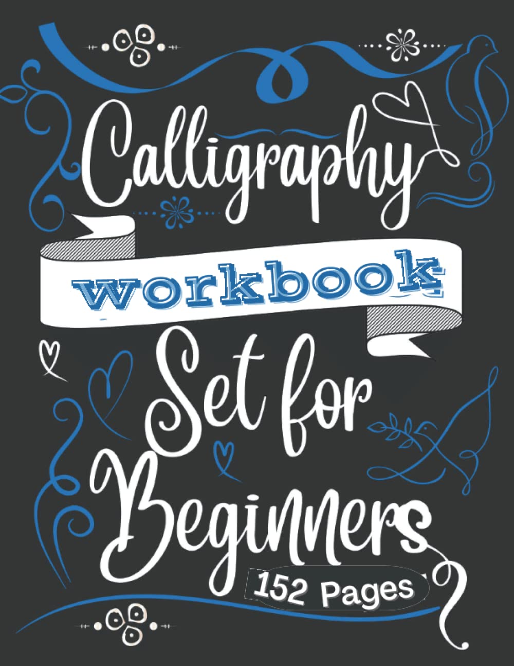 capítulo por capítulo baixar calligraphy workbook for beginners: A Simple Fun Step by Step Guide and Practice Workbook for Beginners Adults and Kids, Calligraphy Practice Paper Hand Lettering Workbook 8.5 x 11 Inches