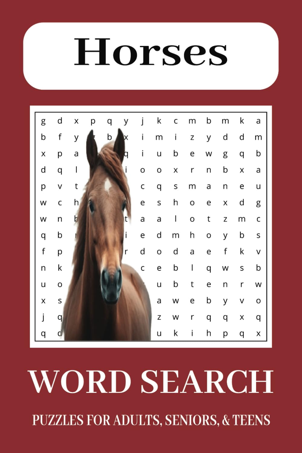 Horse Word Search Puzzle Book: Word Searches with Easy to Read Print about Horses, Horseback Riding, Horse Racing and More | 6x9 inches, 110 pages |... Gift for Vacations, Holidays and Free Times. baixar livro de graça